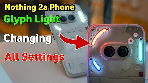 Nothing Phone 2A : How To Turn On Flashlight & Glyph Lights Together At The Same Time?