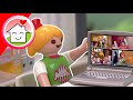 Playmobil Familie Hauser - Die Videokonferenz - Geschichte mit Anna und Lena