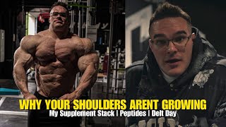 Why Your Shoulders Suck | Current Peptides | My Full Supplement Stack | Nick Walker