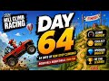 Live hill climb racing Day 64 Insane Record Break Gameplay #HillClimbRacing #mobilegaming #bgmilive