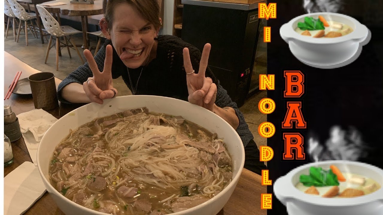 MI NOODLE BAR SUPER BOWL PHO NOODLE CHALLENGE SUPER HOT SUPER MASSIVE