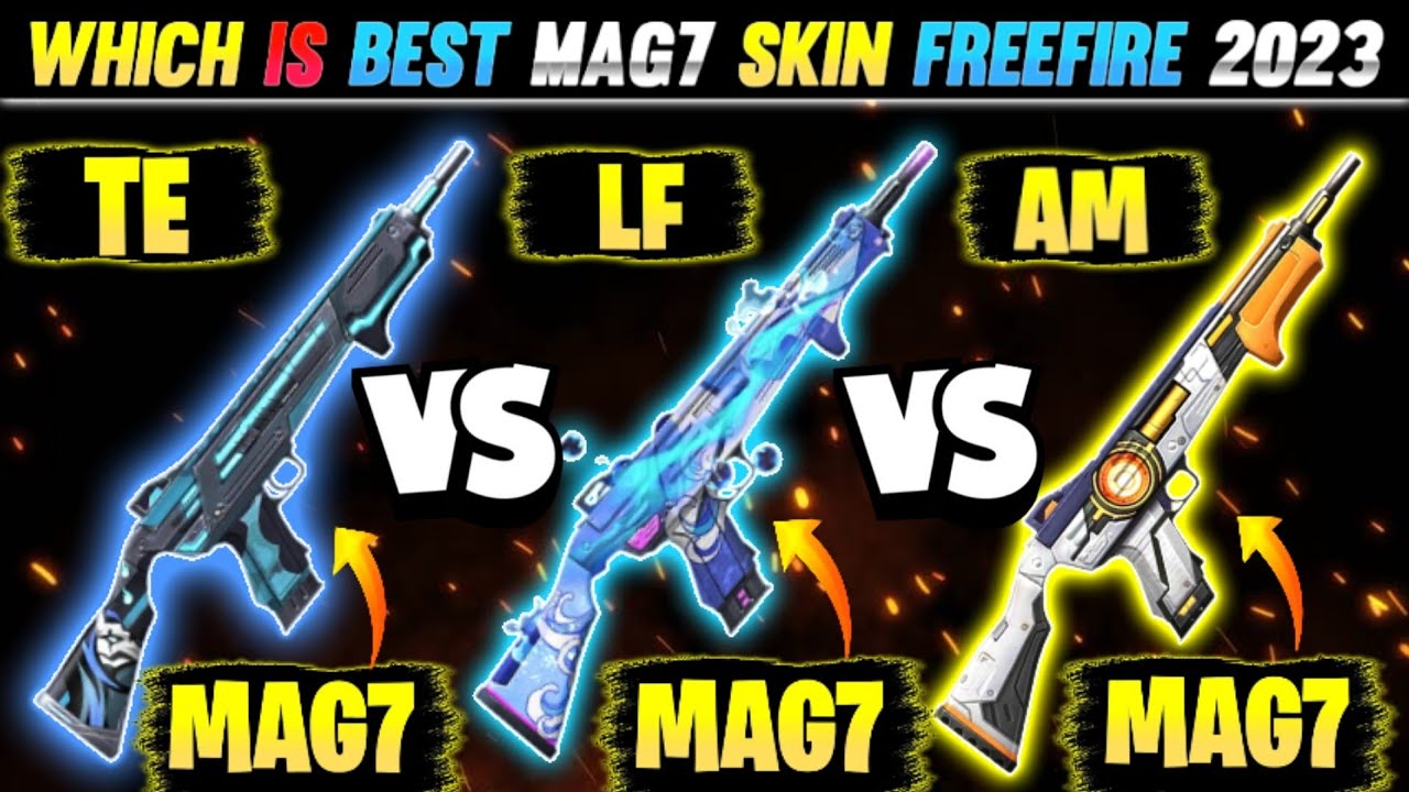 TOP 3 BEST MAG7 SKIN FREEFIRE 2023 II BEST MAG7 SKIN FREEFIRE 2023 II WHICH IS BEST MAG7 SKIN