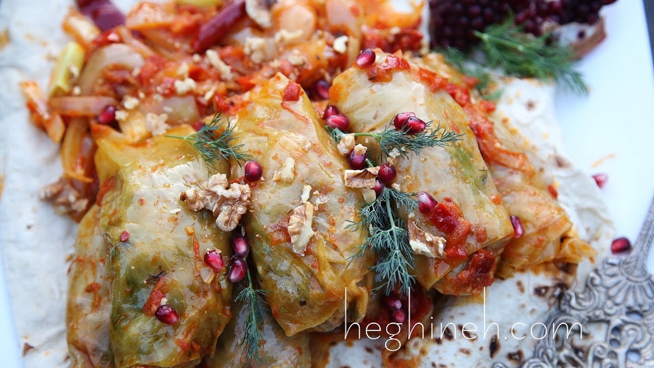 Vegan Tolma Recipe with Lentils Armenian Cuisine Heghineh Cooking