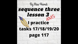pros and cons#4MS#sequence3# lesson4# I practise# tasks 17/18/19/20  page 117#