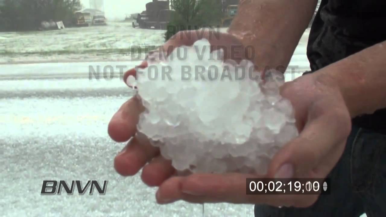 5/15/2010 Campo, CO Insane huge hail storm video