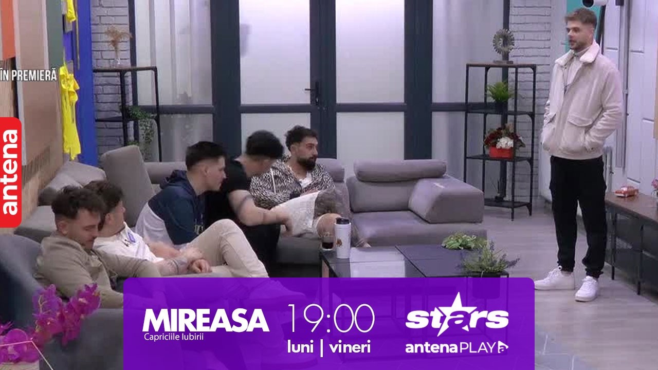 Ce au discutat băieții din casa Mireasa despre conflictul dintre Amalia și Roxana