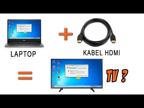 Video: Bagaimanakah cara saya mencerminkan komputer saya ke TV Windows 7 saya?