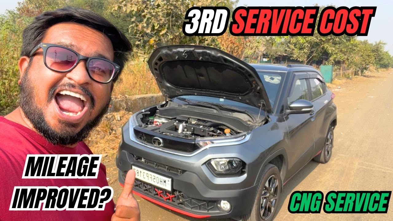 Tata Punch CNG 3rd Service Cost | Finally found a Good Tata Service centre
