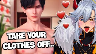 VTuber Reacts To SPICY Love And Deepspace Scenes For The First Time