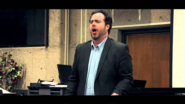 Jonathan Burton Sings Flower Song from 'Carmen'