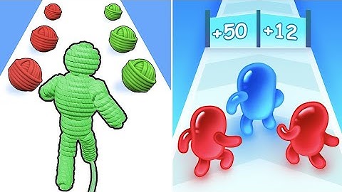 Rope Man Vs Join Blob Clash 3d - All Android, Ios Mobile Gameplay Video @LittleMoviesGamesFun