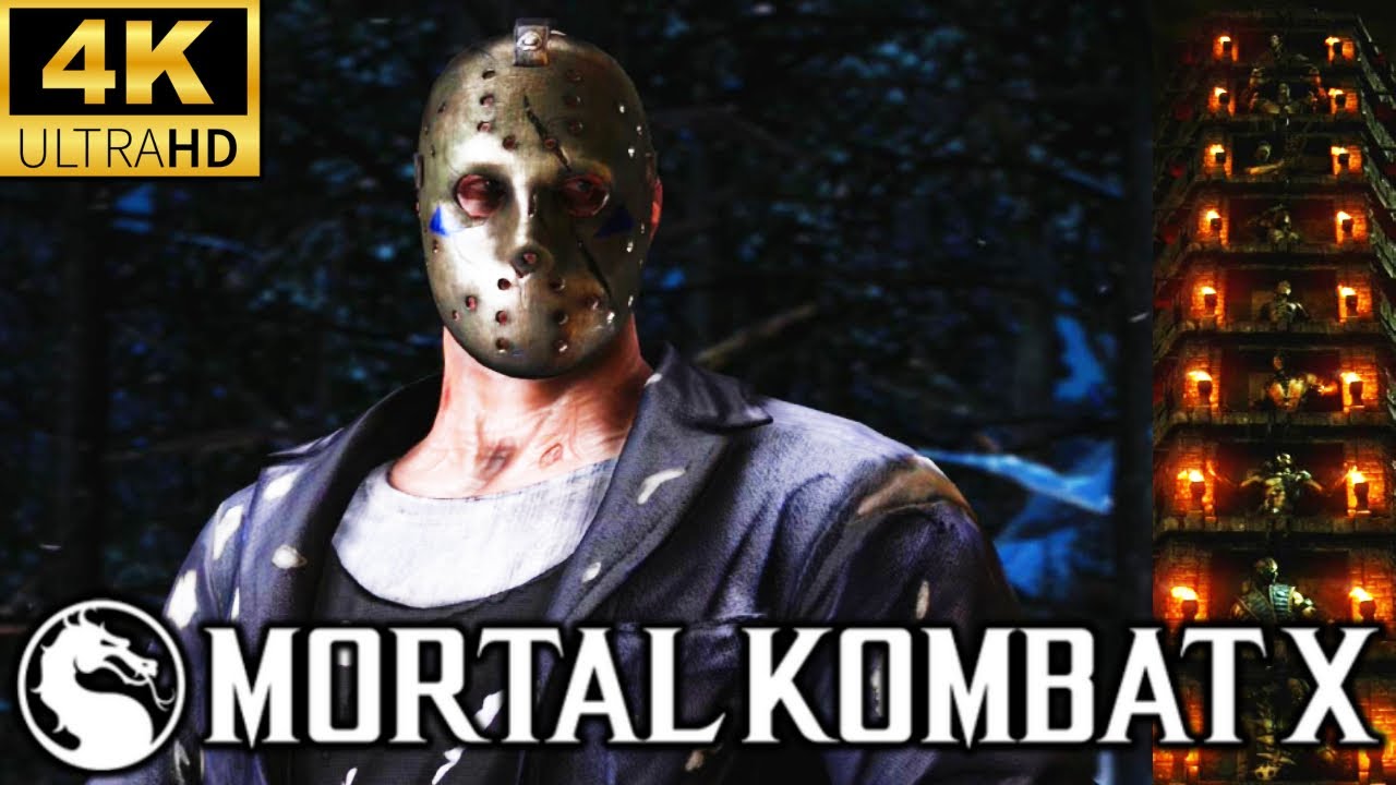 MKX *JASON VOORHEES* KLASSIC TOWER GAMEPLAY!! (RELENTLESS VARIATION) 4K 60 FPS (MORTAL KOMBAT XL)
