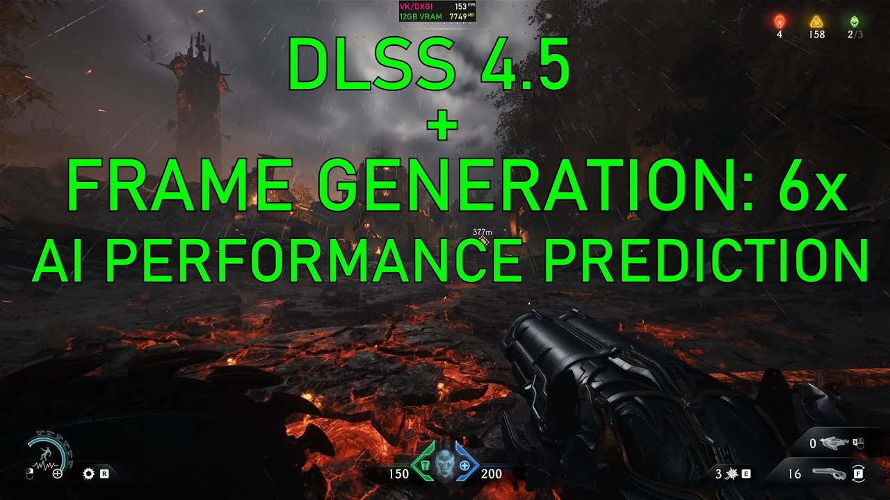 Curated visual reference: Picture Idea: Dlss 4 5 Fg 6X Prediction Of Less Smooth Play