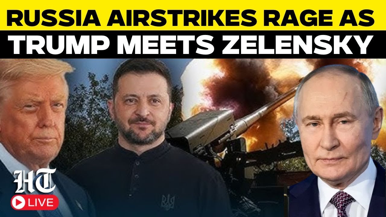 LIVE | Trump And Zelensky  Hold Talks Amid Heavy Russian Airstrikes On Ukraine | Russia | Putin