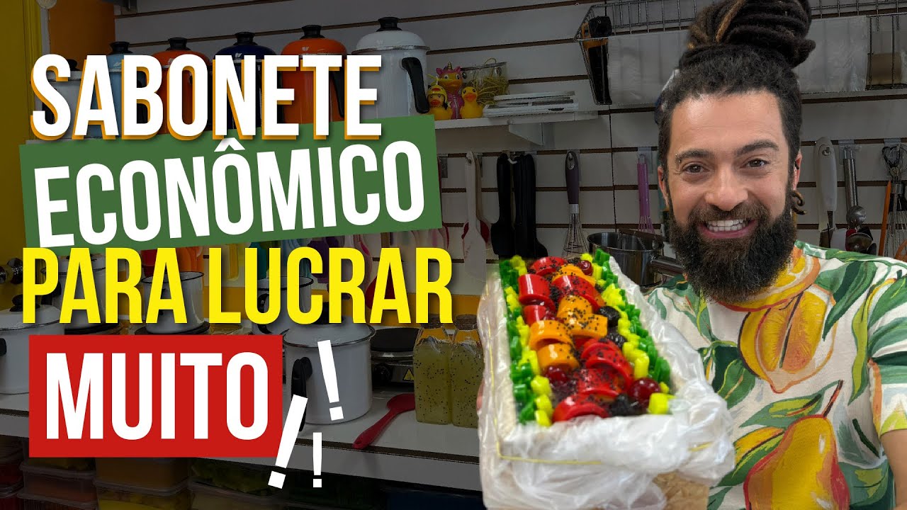 APRENDA A TÉCNICA DE SABONETE QUE NUNCA SAI MODA E VENDE MUITO!!