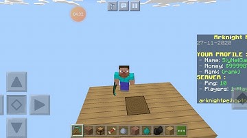 OneBlock Phase PocketMine 1.16 | Free Download