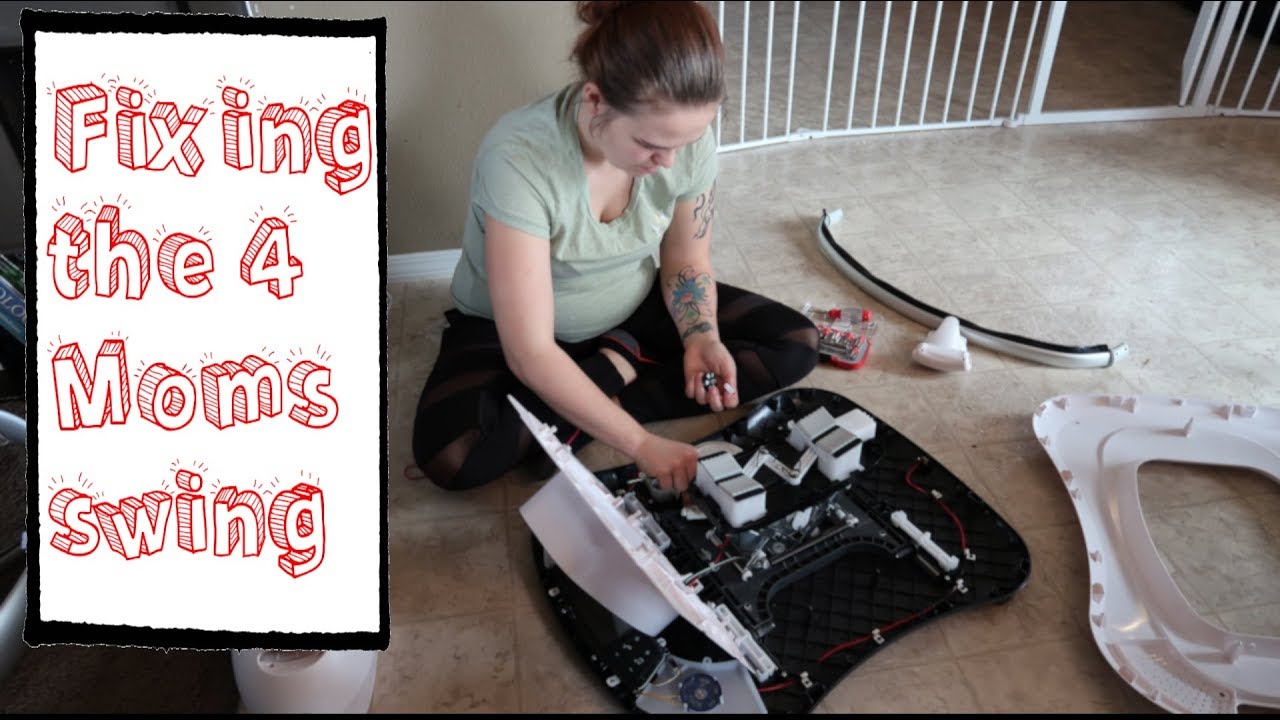 4Moms Mamaroo Repair | Obstruction Fix | Easy Repair | Vlog #13