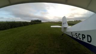 LANDING EAST AT ECCLES NEWTON FARM STRIP (NORTHERN AVIATORS)