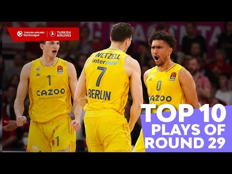 Top 10 Plays | Round 29 | 2022-23 Turkish Airlines EuroLeague
