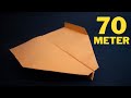 Le meilleur avion en papier au monde  livre guinness des records 70 mtres