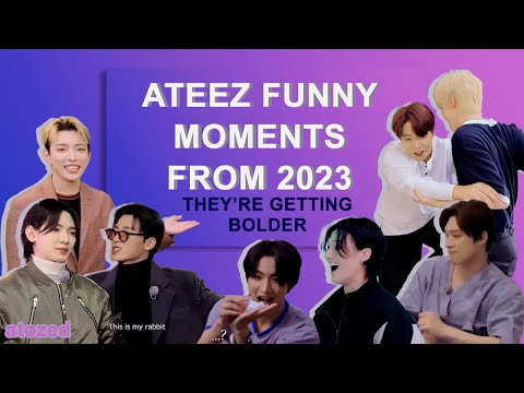 Ateez Funny Moments From 2023