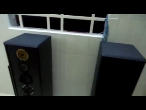 Video Tert loa cây bose 501 @....công xuất khủng. - youtube