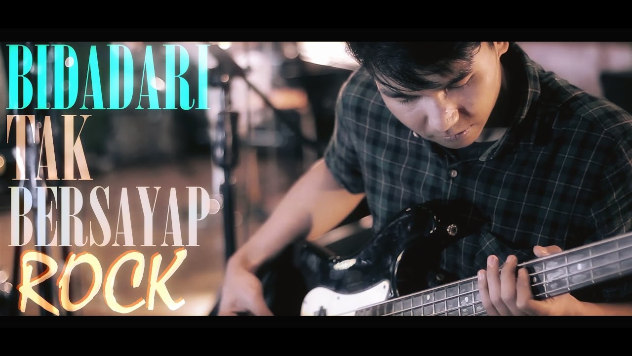 Anji Bidadari Tak Bersayap Rock Cover By Jeje Guitaraddict Feat Oki Official Music Video Youtube