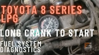 Toyota Long Cranking start up