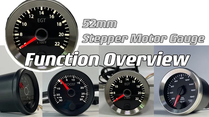 52mm Stepper Motor Gauge Function Overview │RICO Instrument