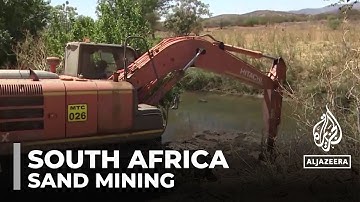South Africa sand mining: Environment activists raise the alarm on violations