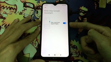 Bật/Tắt Nhấn và giữ nút Nguồn để mở Google Assistant Xiaomi Redmi 8 Android 10