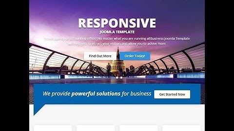 All Business Joomla Template