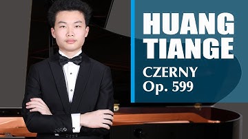 Huang Tiange plays Czerny Op. 599 No. 18