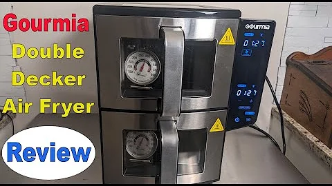 Gourmia Double Decker Dual Basket Air Fryer, 11-qt Review