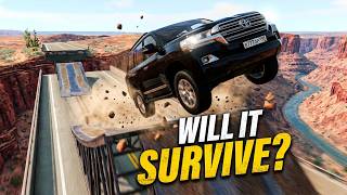 1,000フィートのジャンプ台から飛ぶ物理演算（BeamNG.drive） screenshot 2