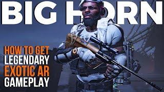 The Division 2 | Legendary Exotic AR Big Horn Review Gameplay