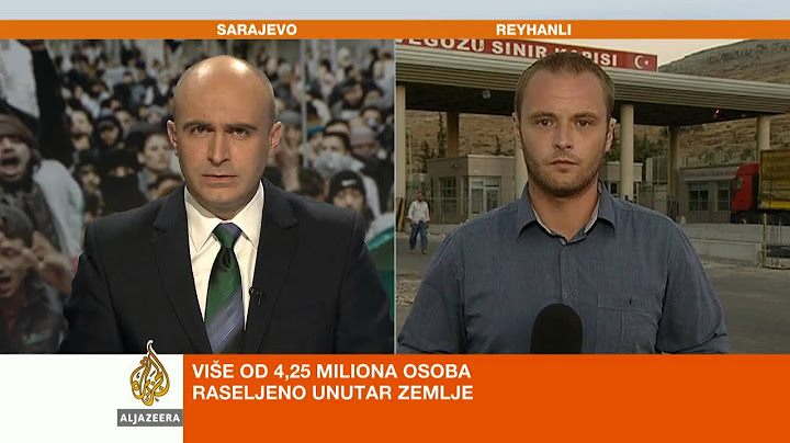Čorkalo o izbjeglicama i vojnicima FSA u Siriji