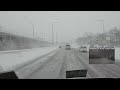 Major winter storm causes messy roads all over Chicago area