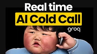INSANELY Fast AI Cold Call Agent- built w/ Groq