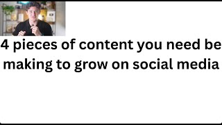 Social Media Growth: The 4 Content Pillars for Fitness Coaches