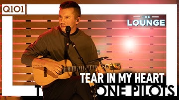 twenty one pilots - Tear In My Heart [Live In The Lounge]
