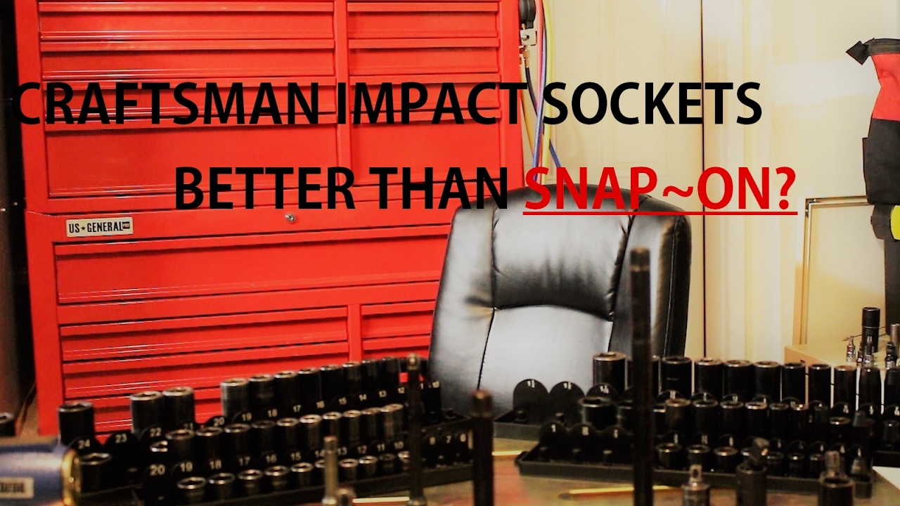 CRAFTSMAN 95 PC IMPACT SOCKET SET BETTER THAN SNAP ON? YouTube