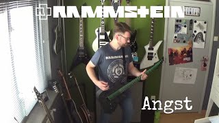 Rammstein - Angst (guitar cover)