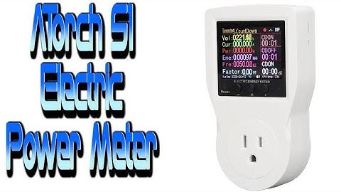 ATORCH S1 Power Meter Kill-A-Watt Killer