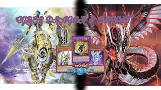 CYBER DRAGON &amp; ORCUST DECK! DUEL LINKS RANKED DUEL &amp; DECKLIST [YU-GI-OH! DUEL LINKS]