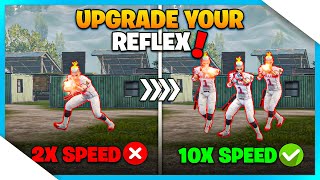 WHY YOUR REFLEX IS NOT FAST LIKE COMPETITIVE PRO'S | PUBG MOILE/BGMI TIPS & TRICKS