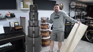 How should you store and stack your drums?!?! DIY Drummer