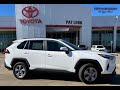 2022 toyota rav4 xle with convenience package in white walkaround whats new pictorial