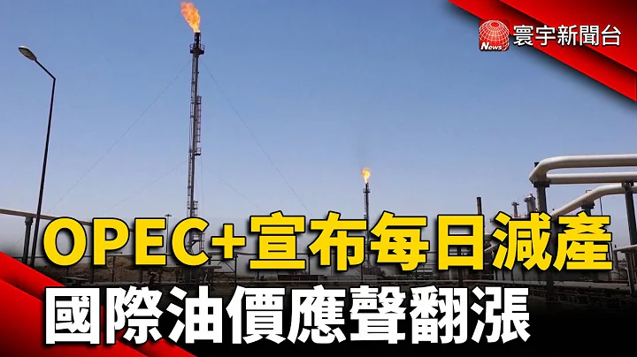 OPEC+宣布每日減產116萬桶 國際油價應聲漲｜#寰宇新聞 @globalnewstw - 天天要聞