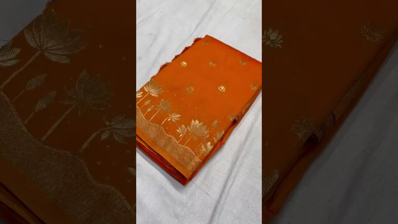 Pichwai Lotus Paithani Saree